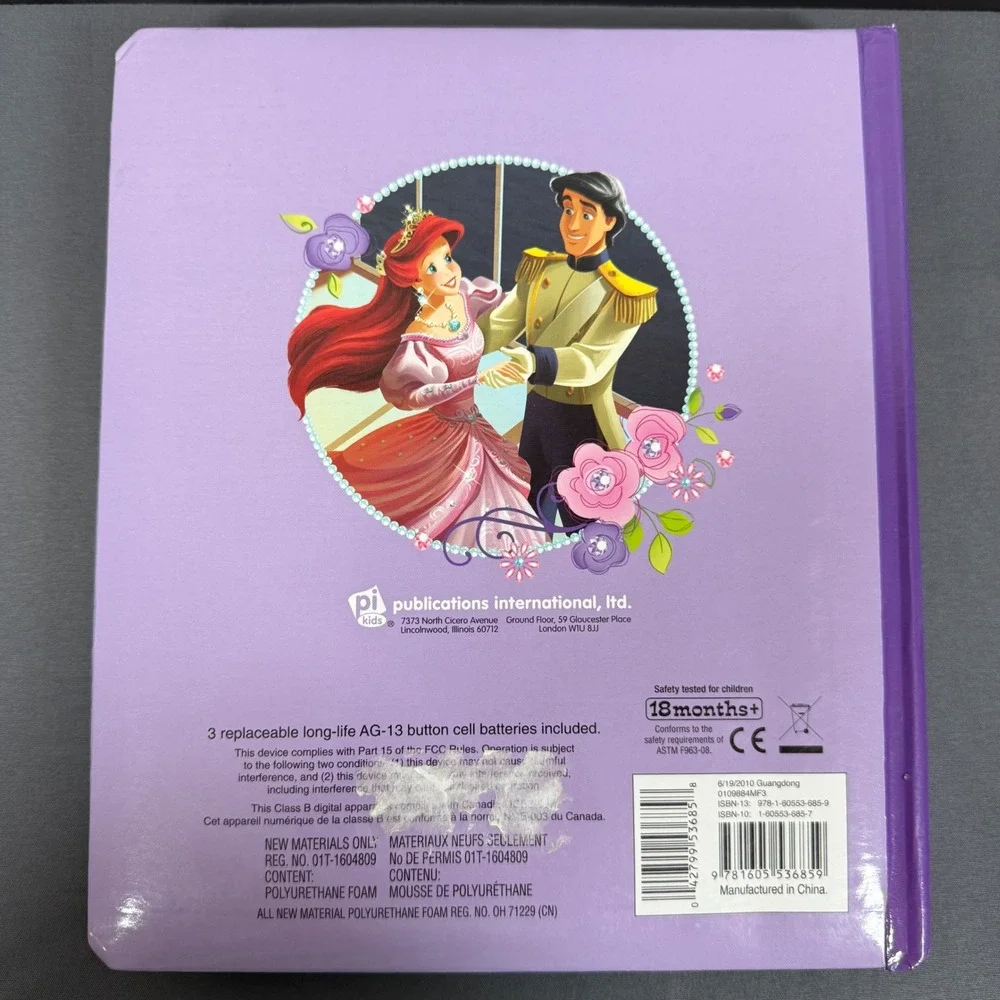 Disney Princess Musical‎ Treasury Enchanted Dreams Interactive Sound Book